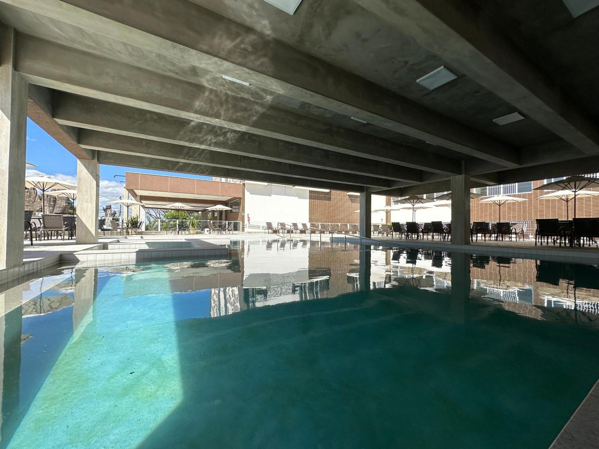 Spazzio Diroma - Com Acesso Acqua Park กัลดัสโนวัส ภายนอก รูปภาพ