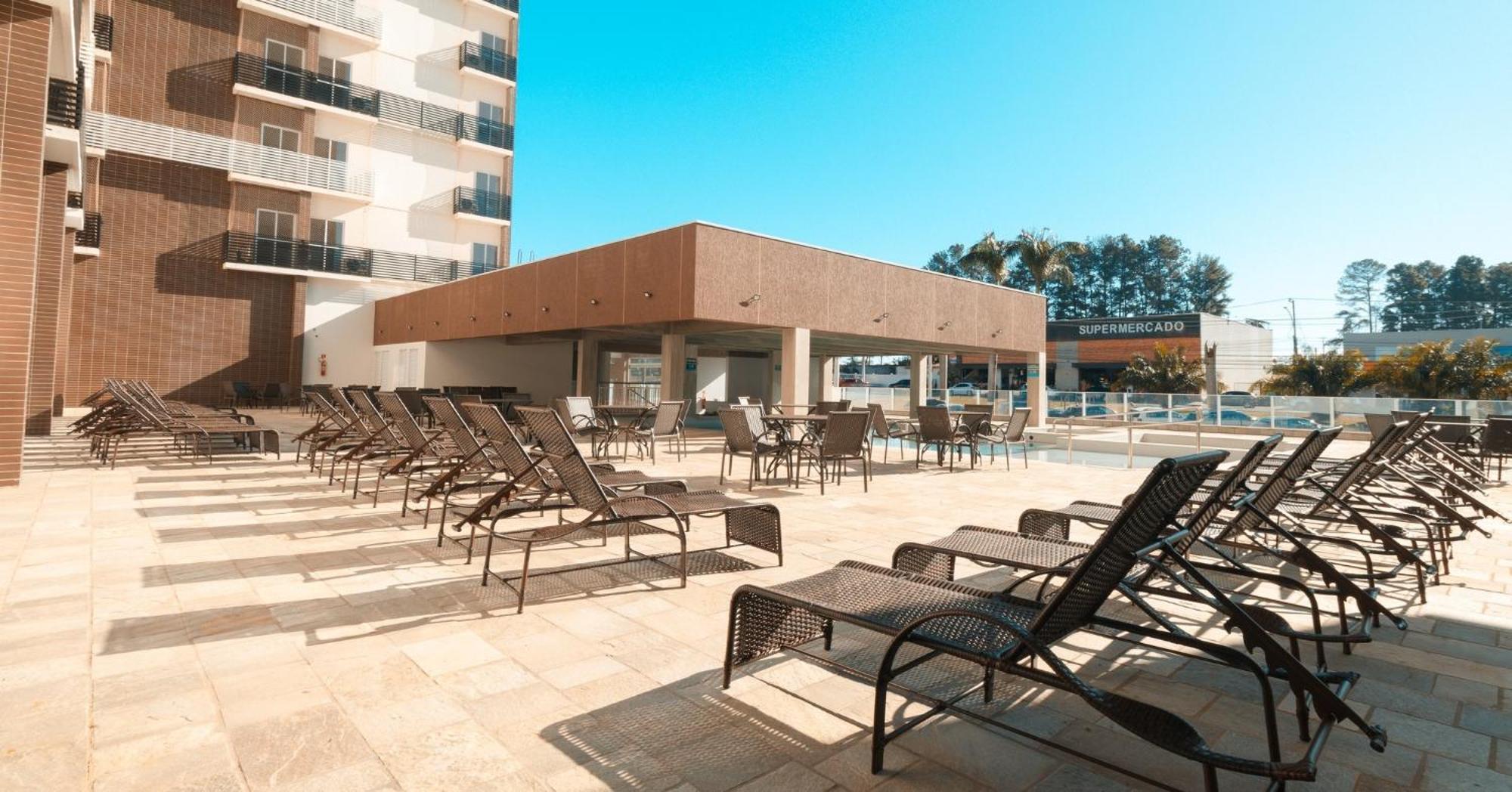 Spazzio Diroma - Com Acesso Acqua Park กัลดัสโนวัส ภายนอก รูปภาพ